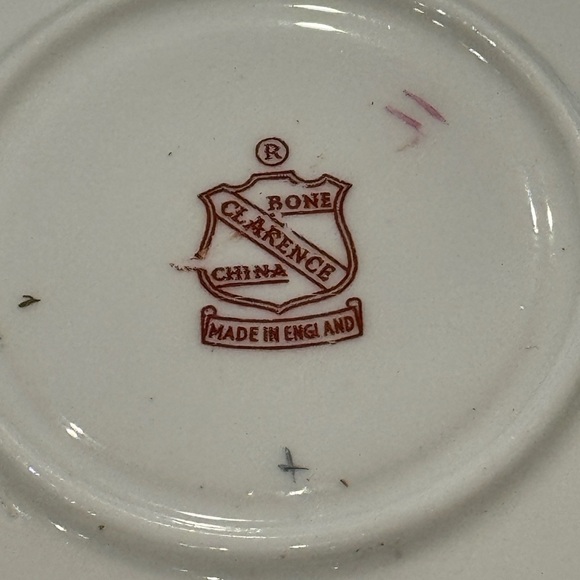 Clarence Fine Bone China- Apples 🍎 & Pears 🍐- Light Green - Picture 6 of 9